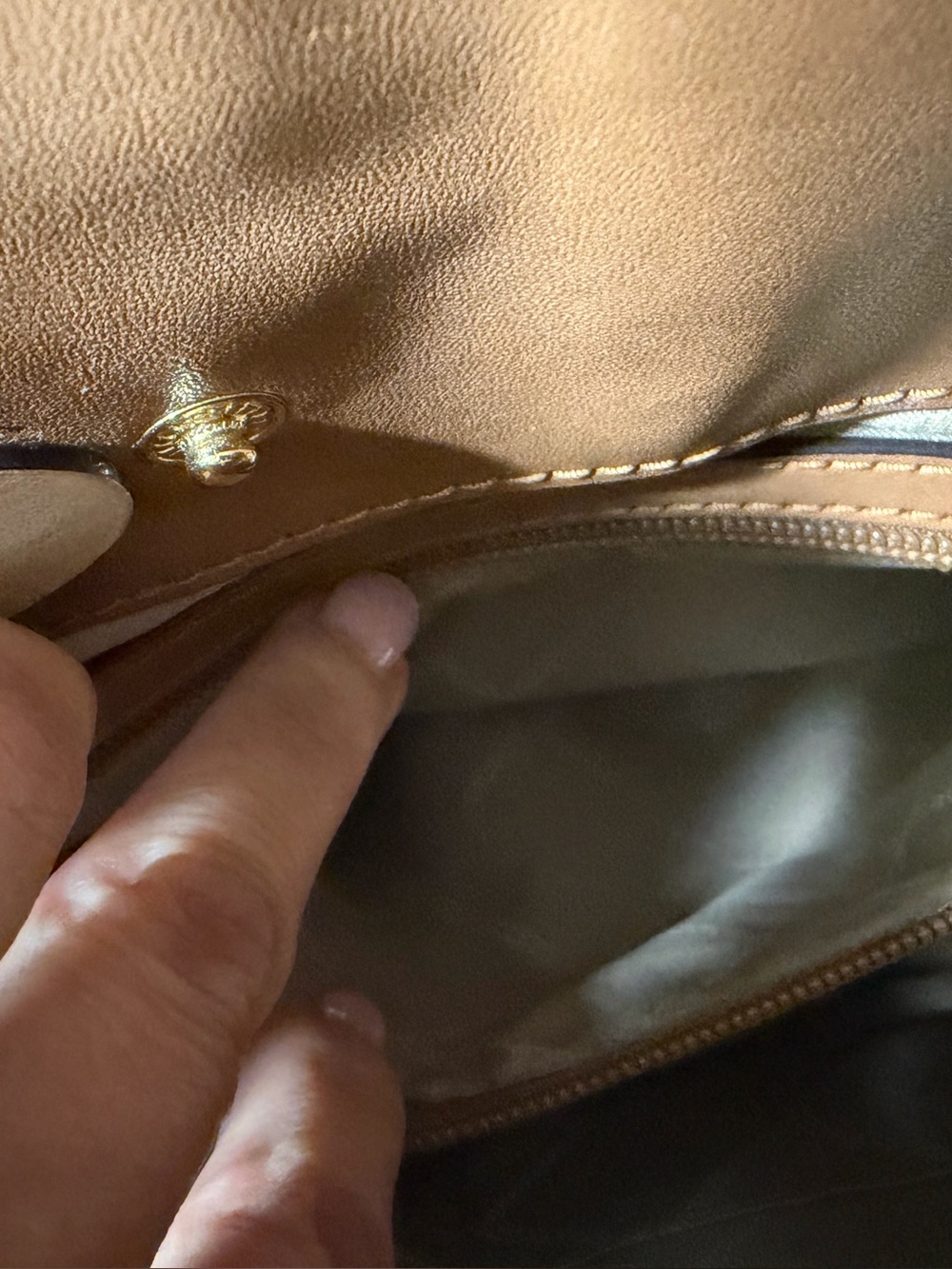 Authentic* Michael Kors Leather Backpack - Picture 10 of 15